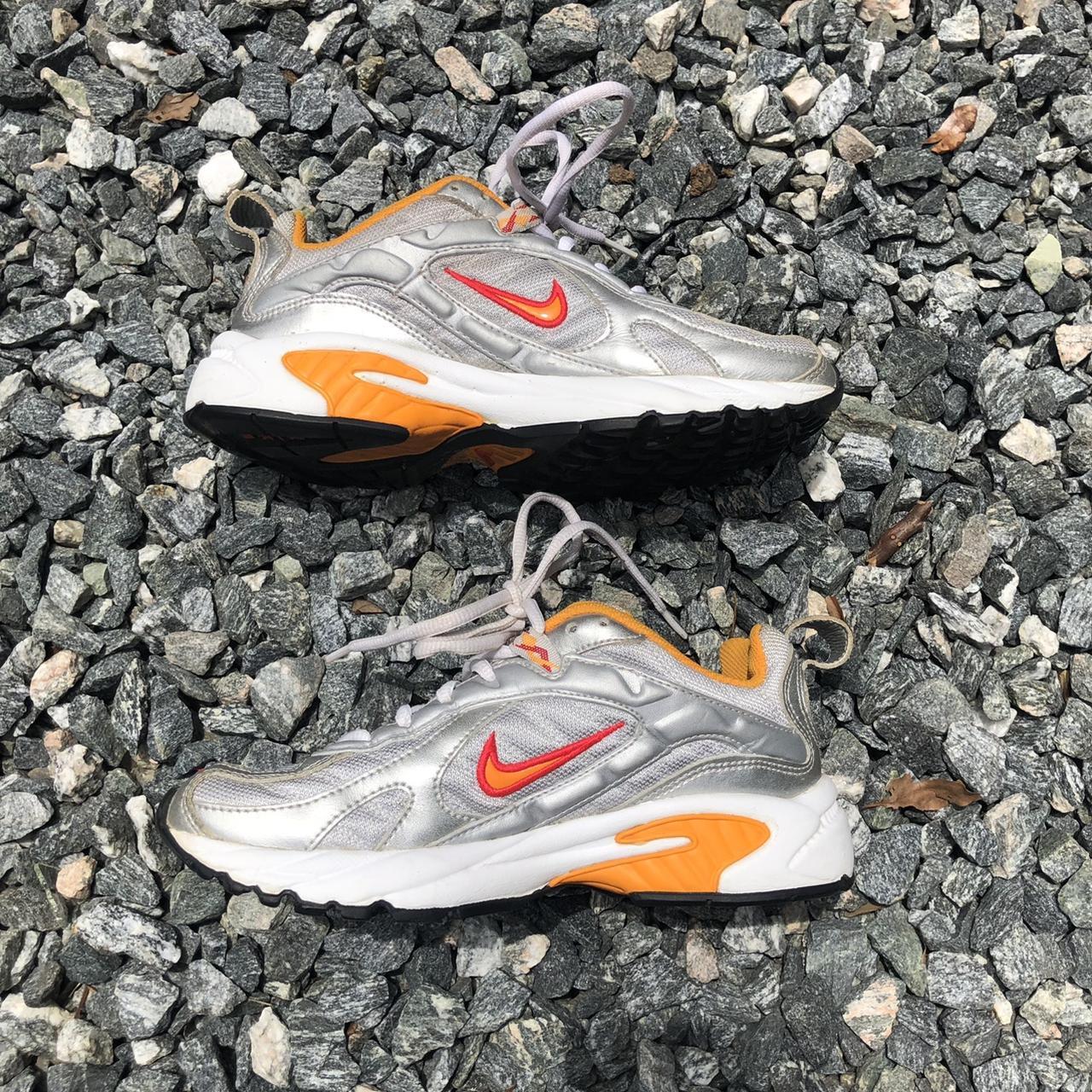 Nike Y2K sneakers Nike Xccellerator Orange swoosh... Depop