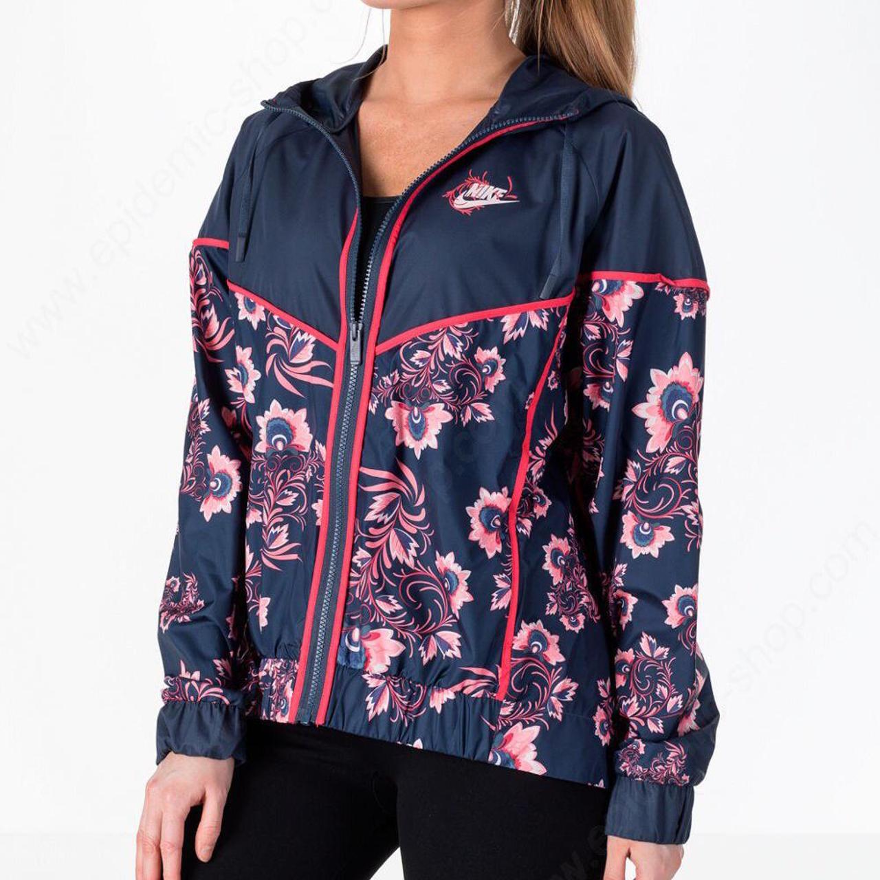 nike sportswear windrunner floral