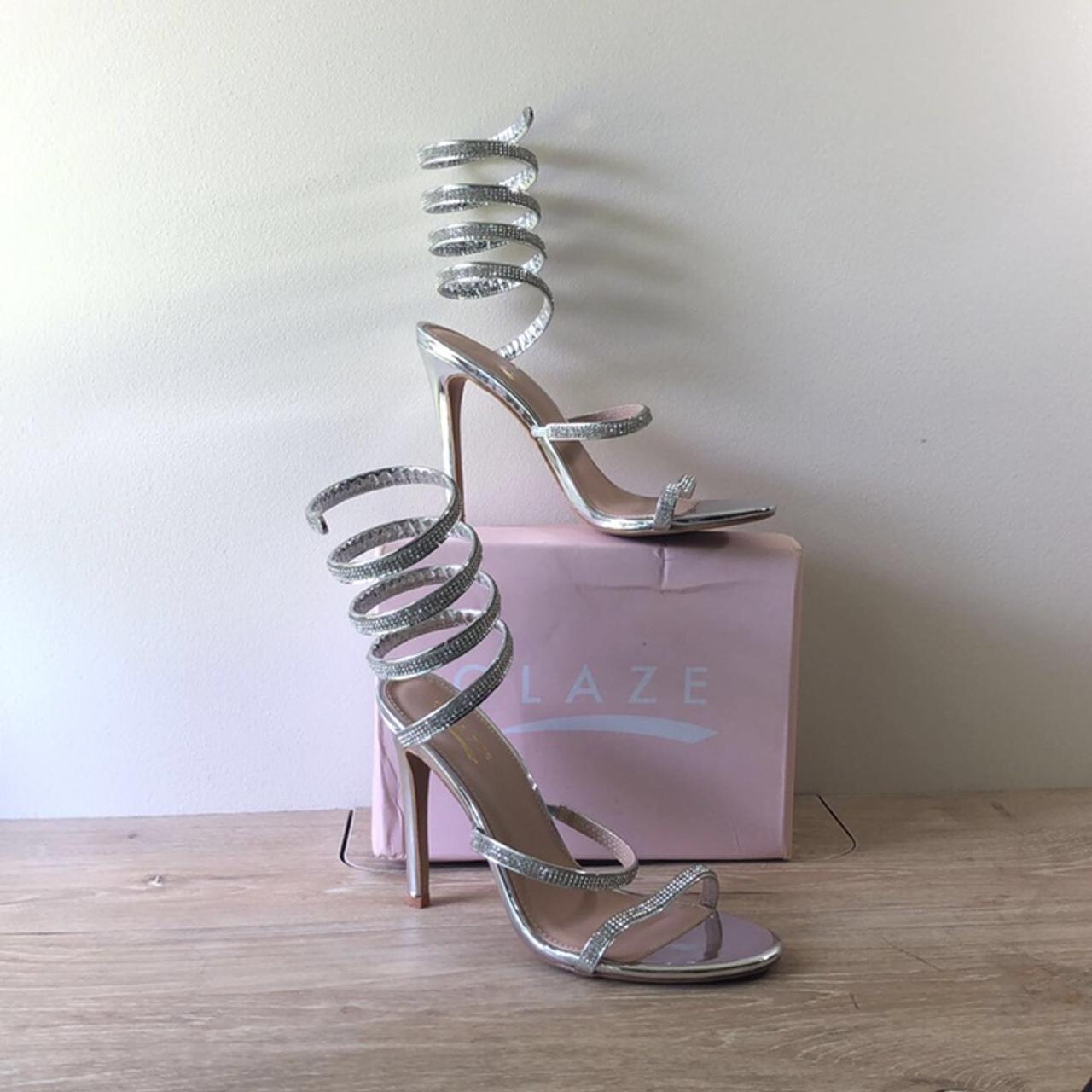 Diamond spiral clearance heels