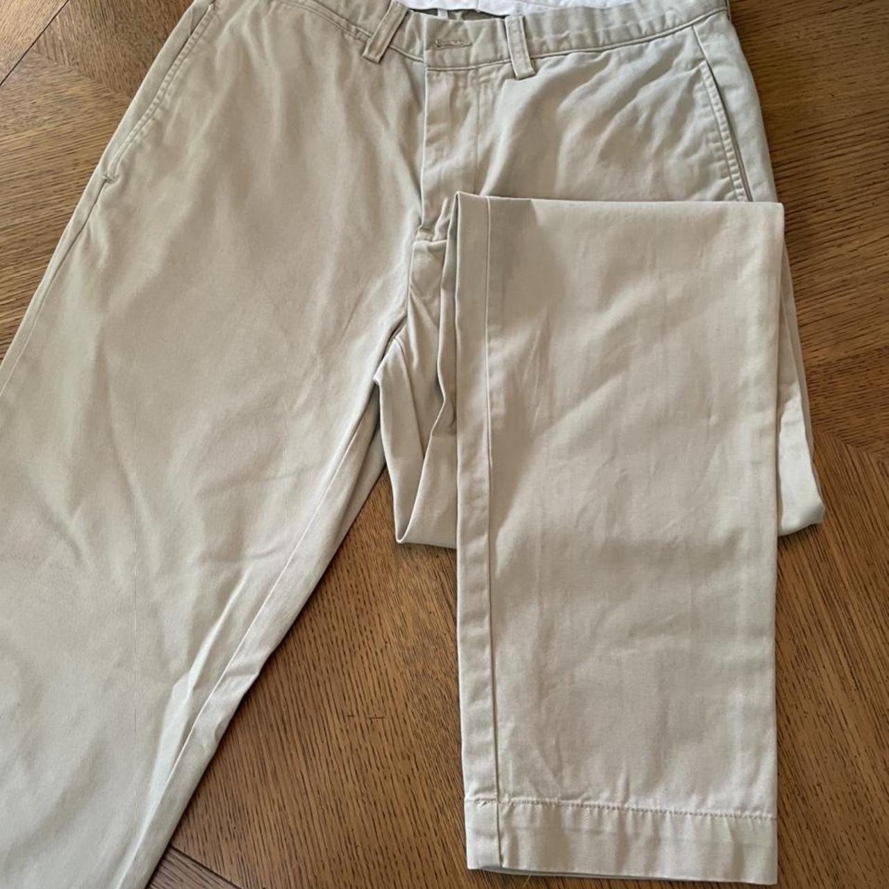 Ralph Lauren chinos - beige 32 W 30 L One mark - in... - Depop