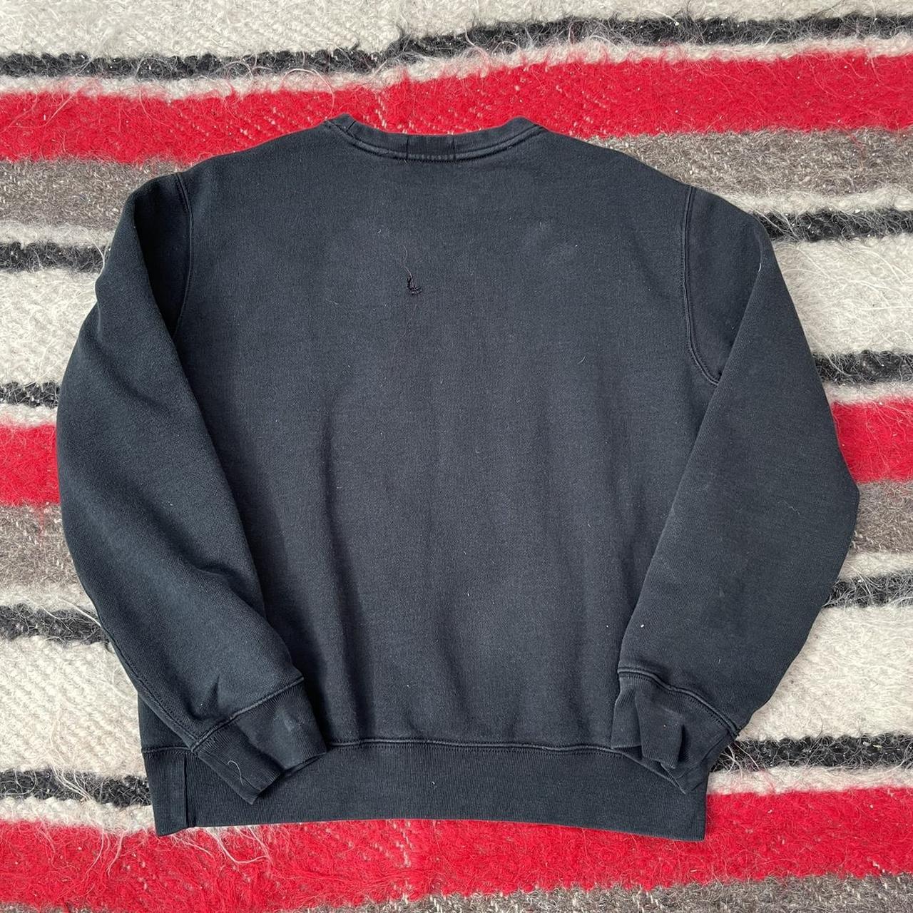 2000s Black and Red Polo Ralph Lauren Sweatshirt... - Depop