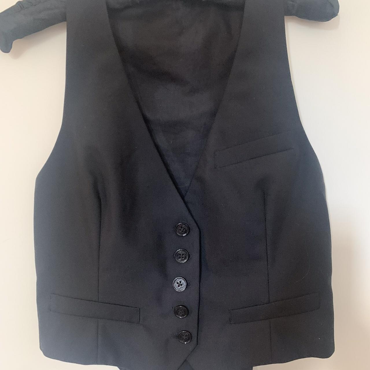 AllSaints waistcoat can be worn as top from c. 2008... - Depop