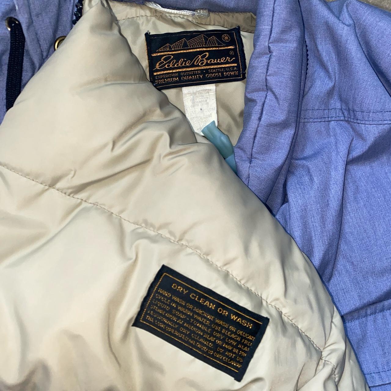 90s Women’s Eddie Bauer Goose down jacket Great... - Depop
