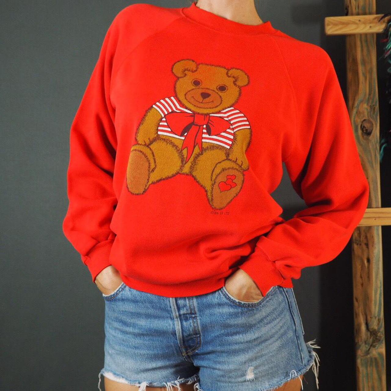 burberry teddy bear sweatshirt