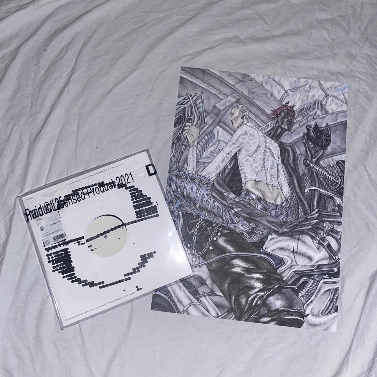 Ecco2k e vinyl and poster from LA pop up Dm... Depop