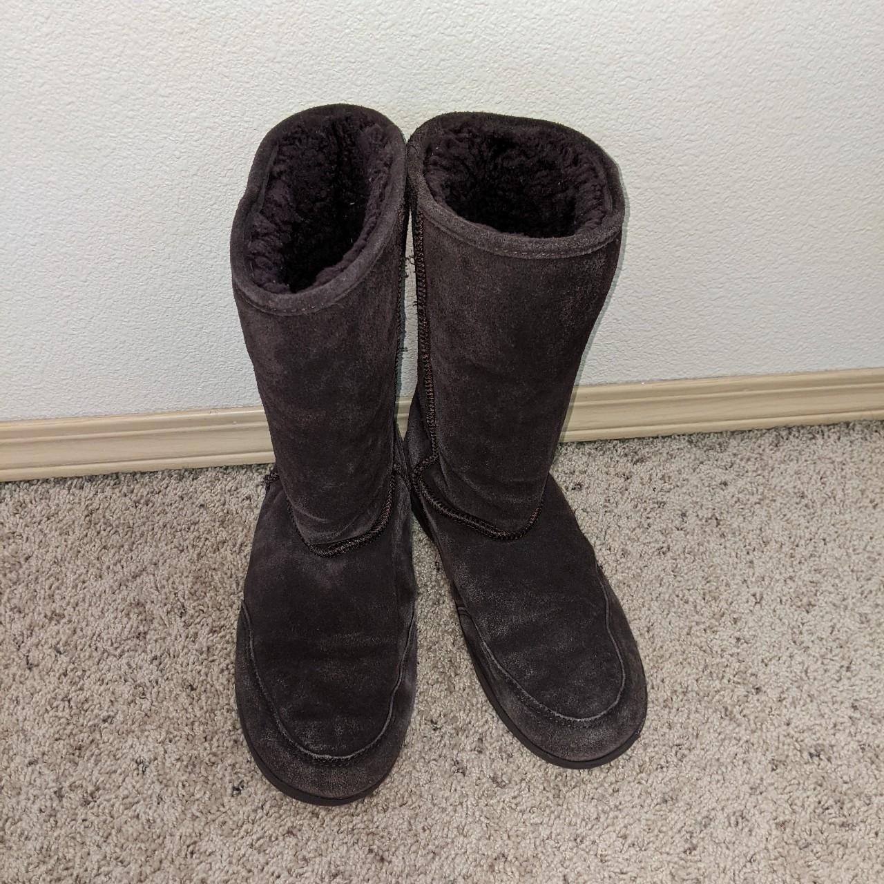 Bearpaw Women's Brown Boots | Depop