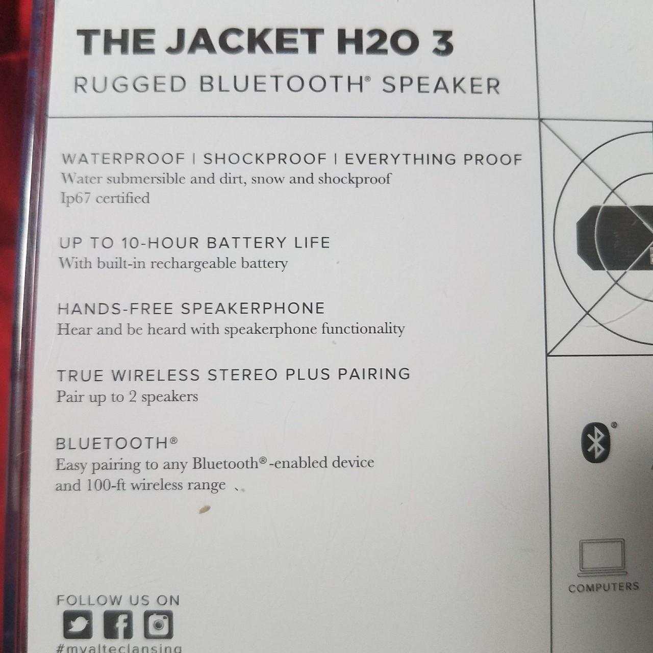 The jacket hot sale h2o 3