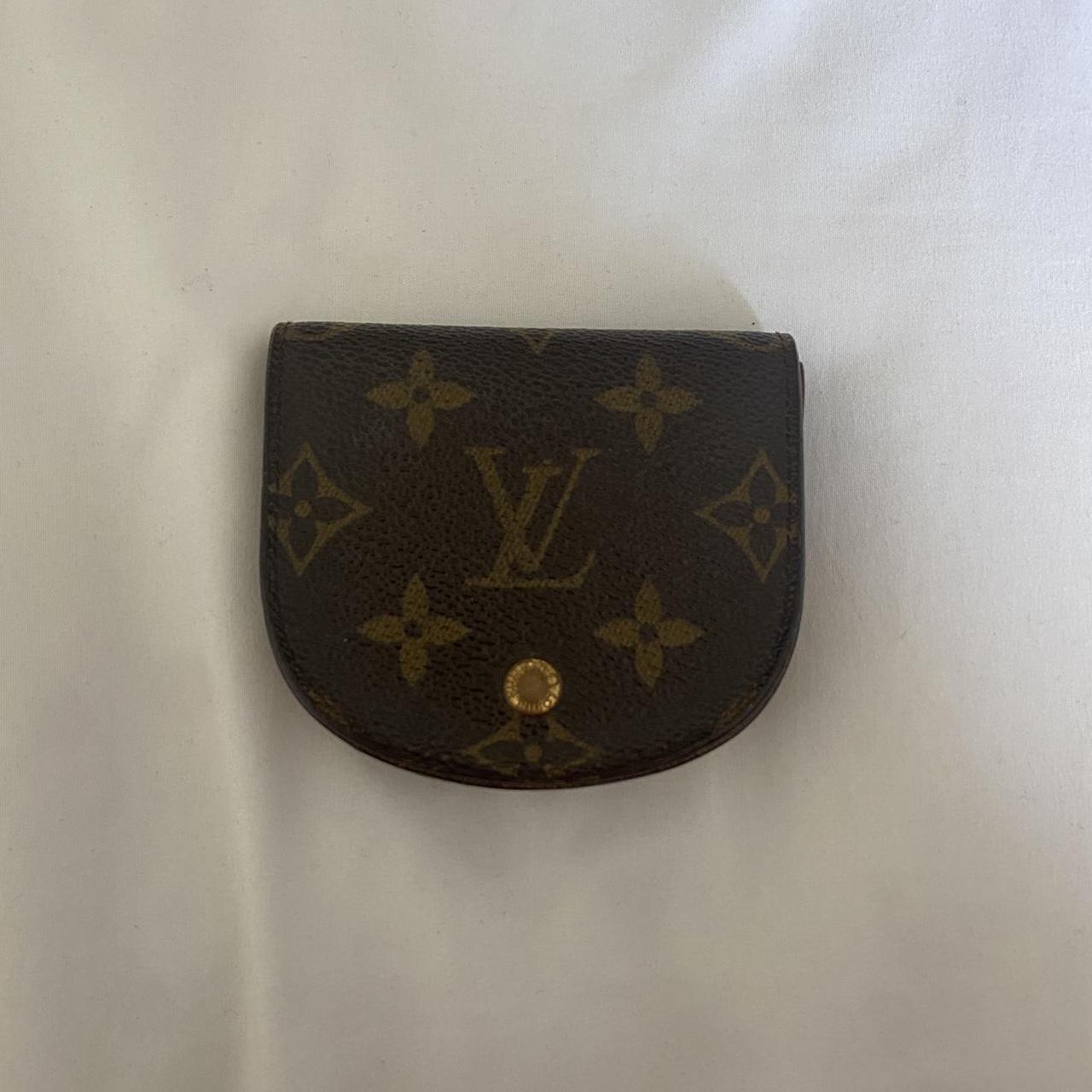 auth Louis Vuitton coin pouch with light wear and... Depop