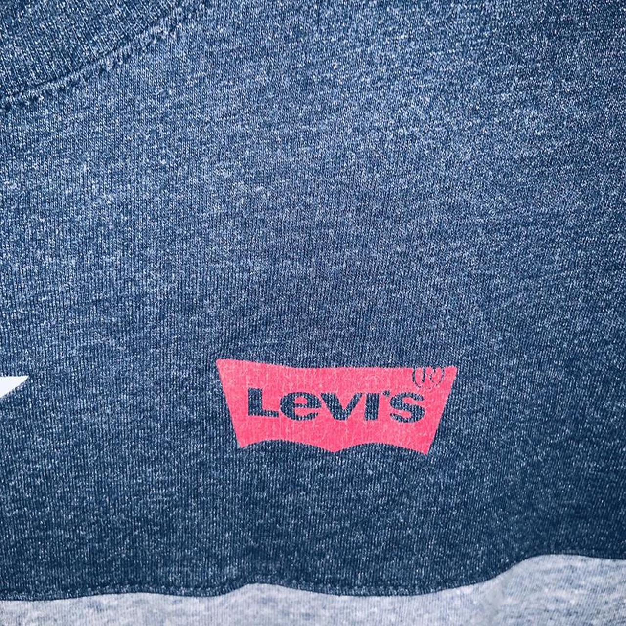 Levi’s America flag t shirt with stars and cut and... - Depop