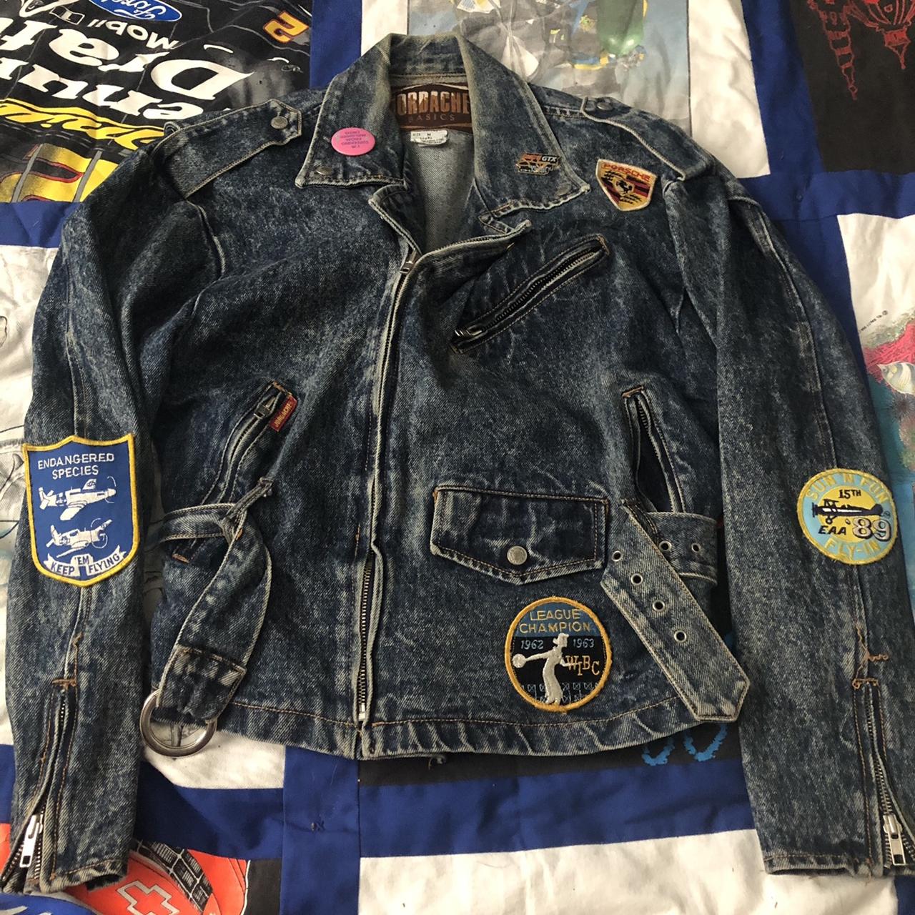 biker jean jackets