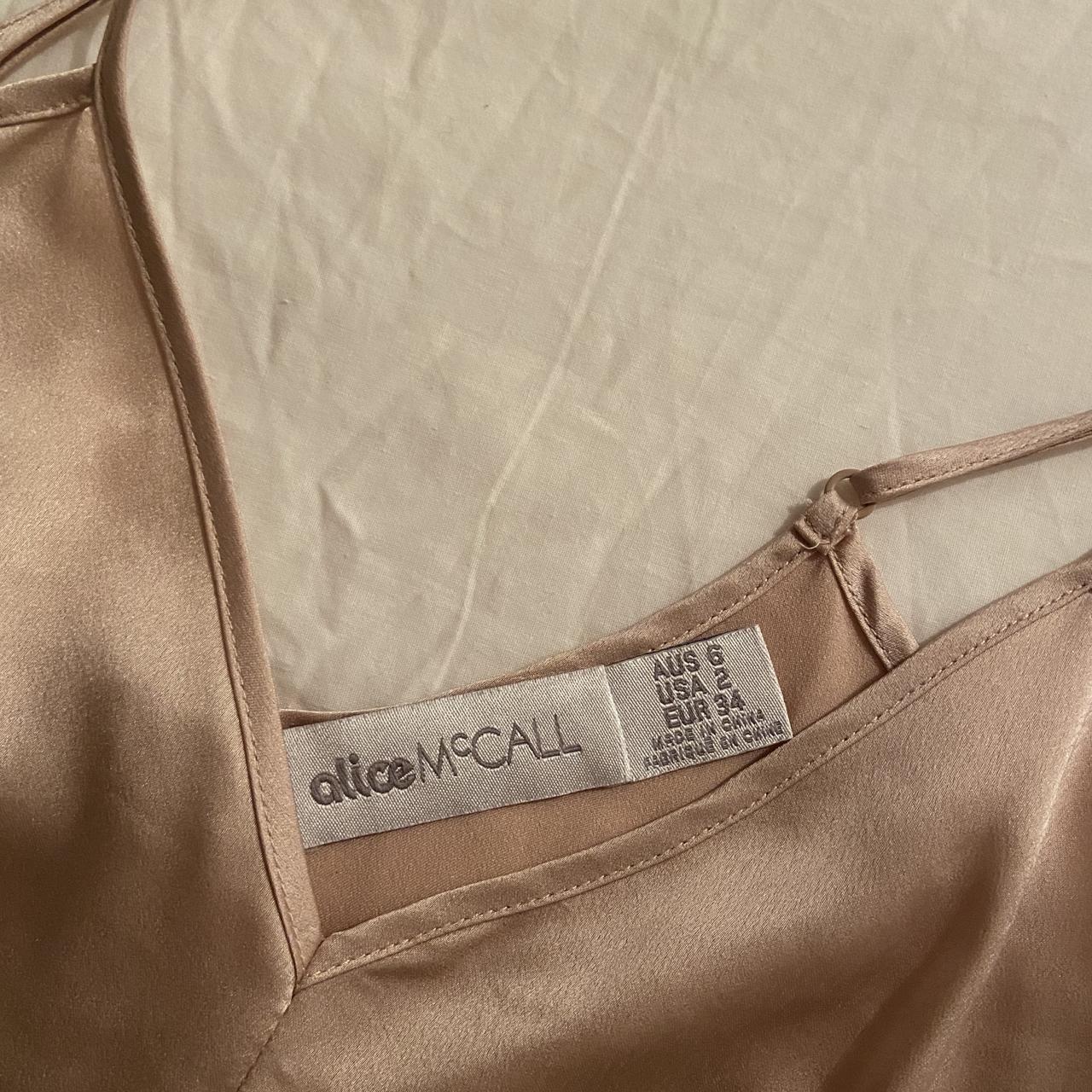 ALICE MCCALL NUDE SLIP PLAYSUIT Only Worn Depop