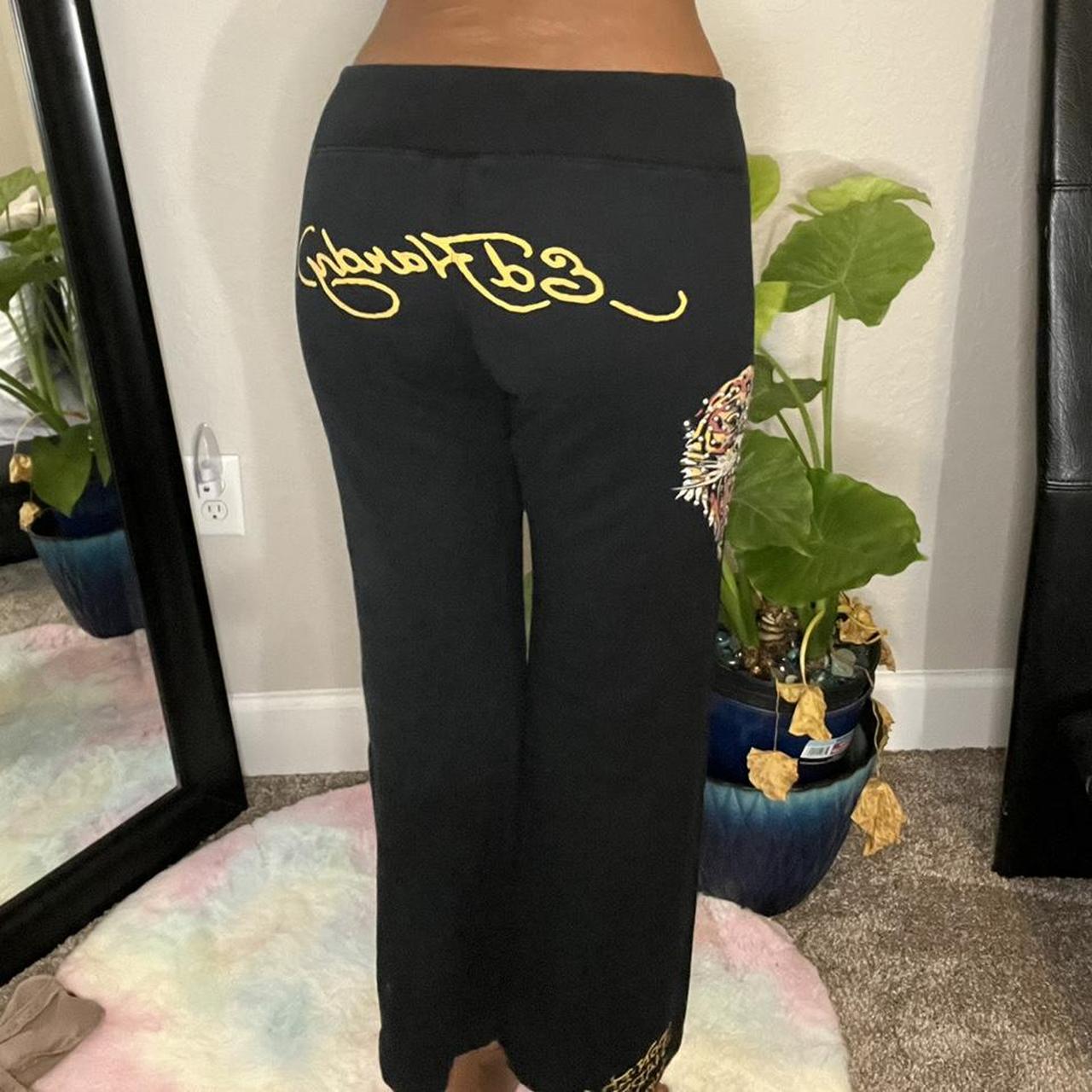 Ed Hardy Sweatpants Rare And Authentic 100 The Depop   P0 