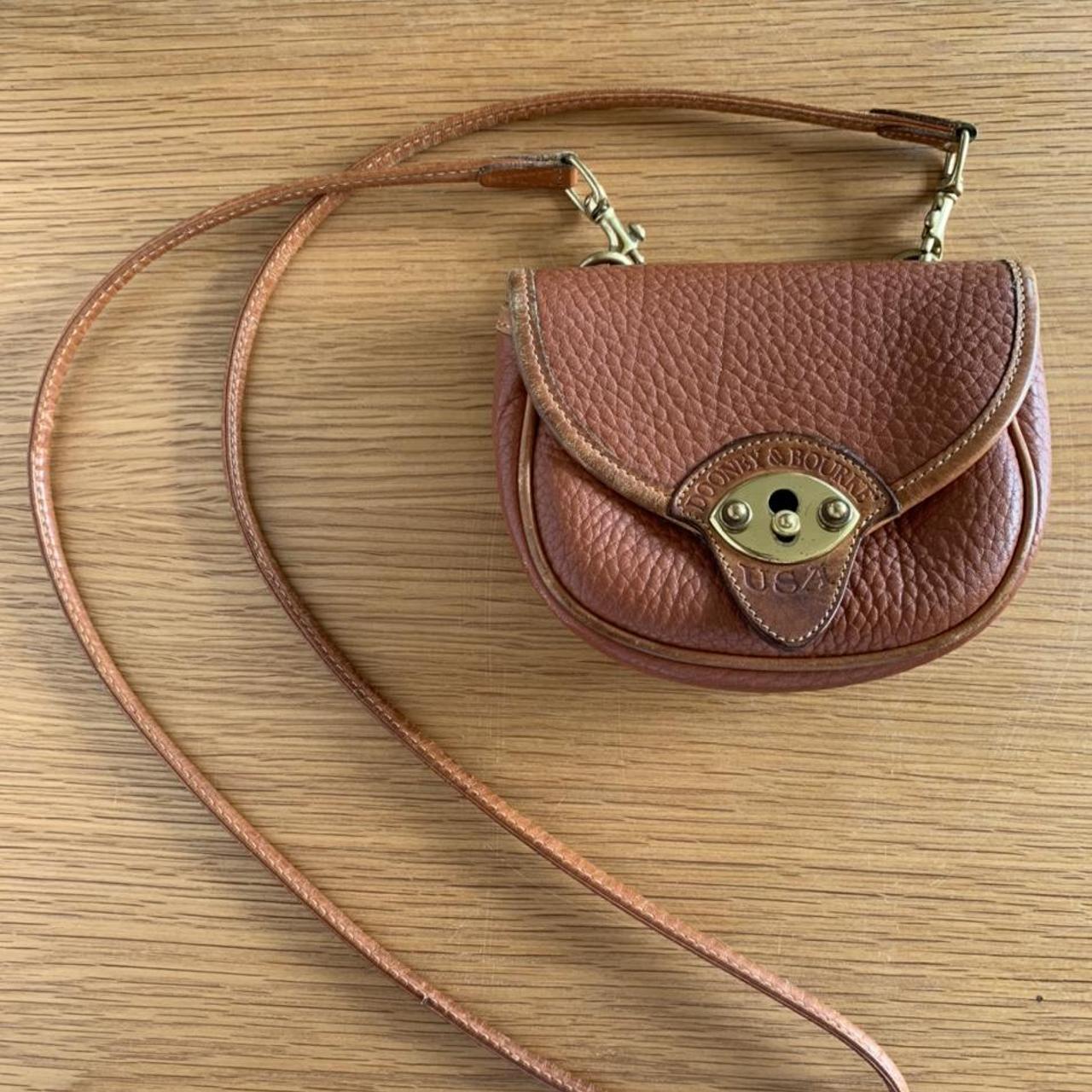 Dooney & Bourke Small Coin Purse in Brown