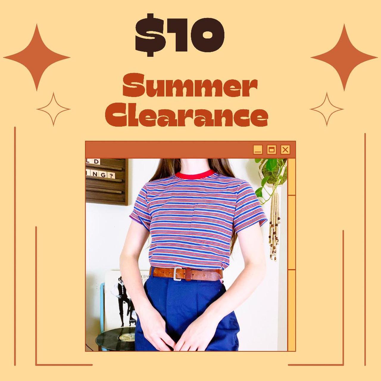 10 Dollar Summer Clearance Sale!