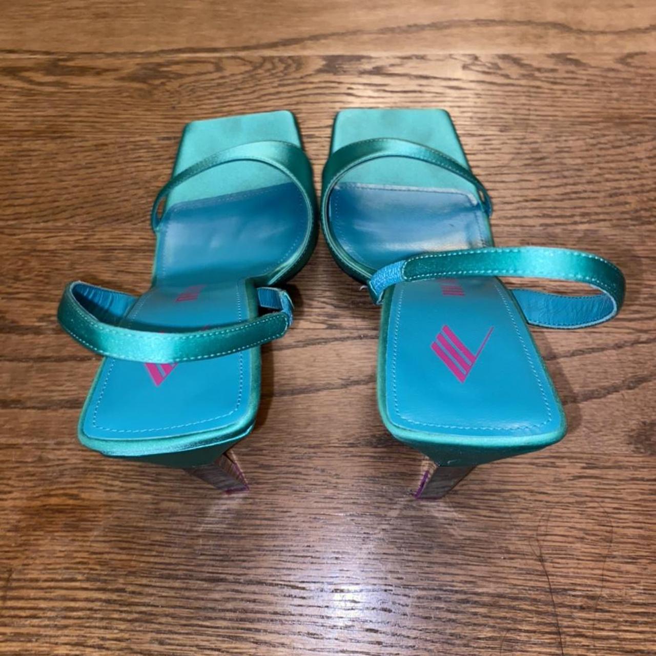 the attico heels green