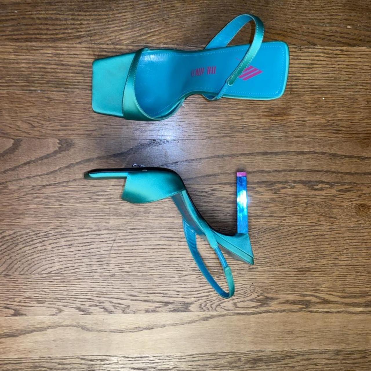 the attico heels green