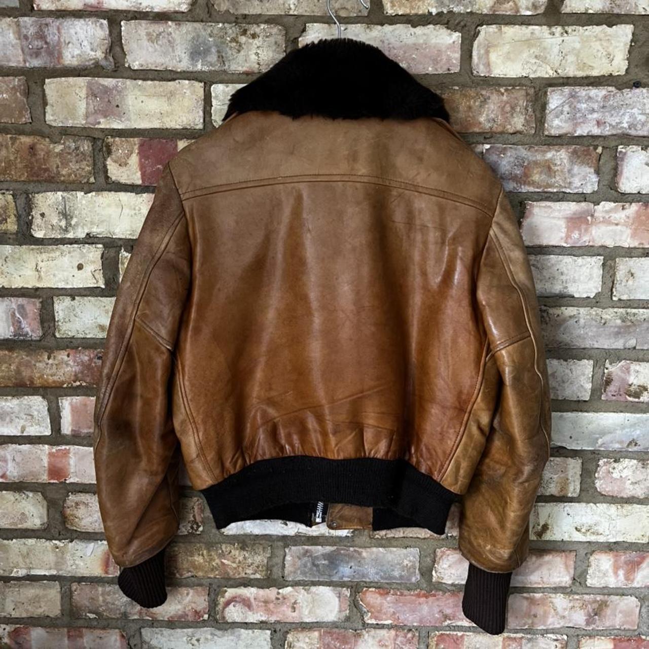American Vintage 60s/70s Cooper leather jacket. This... Depop