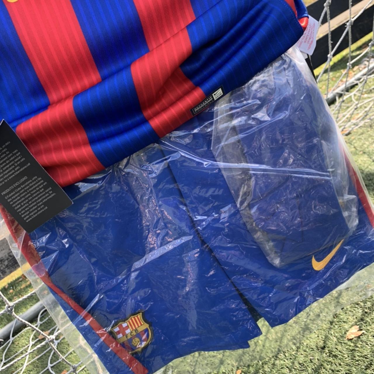 NIKE Barcelona full football mini kit Children’s... Depop