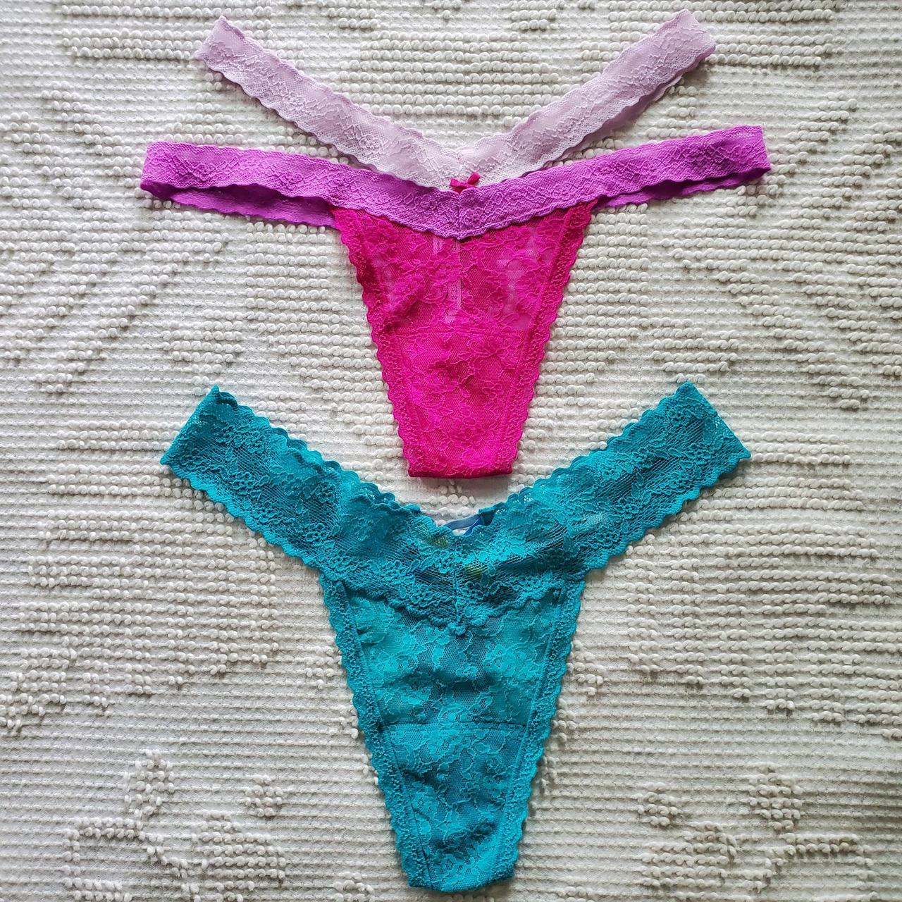 Woman's underwear thongs. Two pairs New. No tags. - Depop