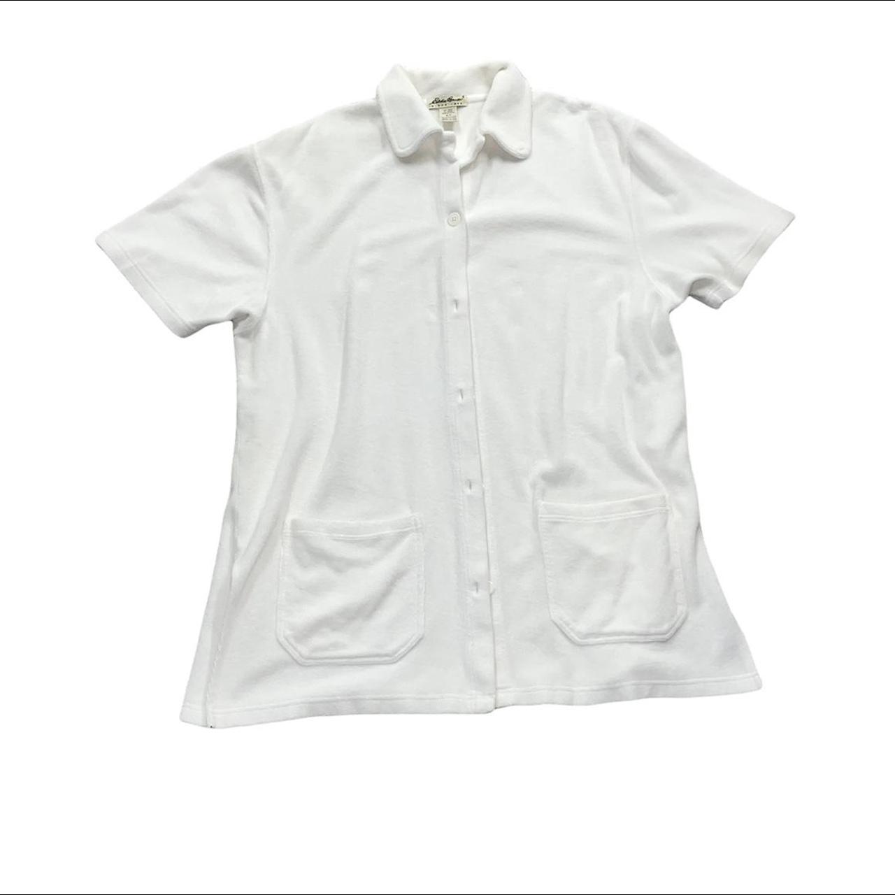 Eddie Bauer Women's White Dress Depop