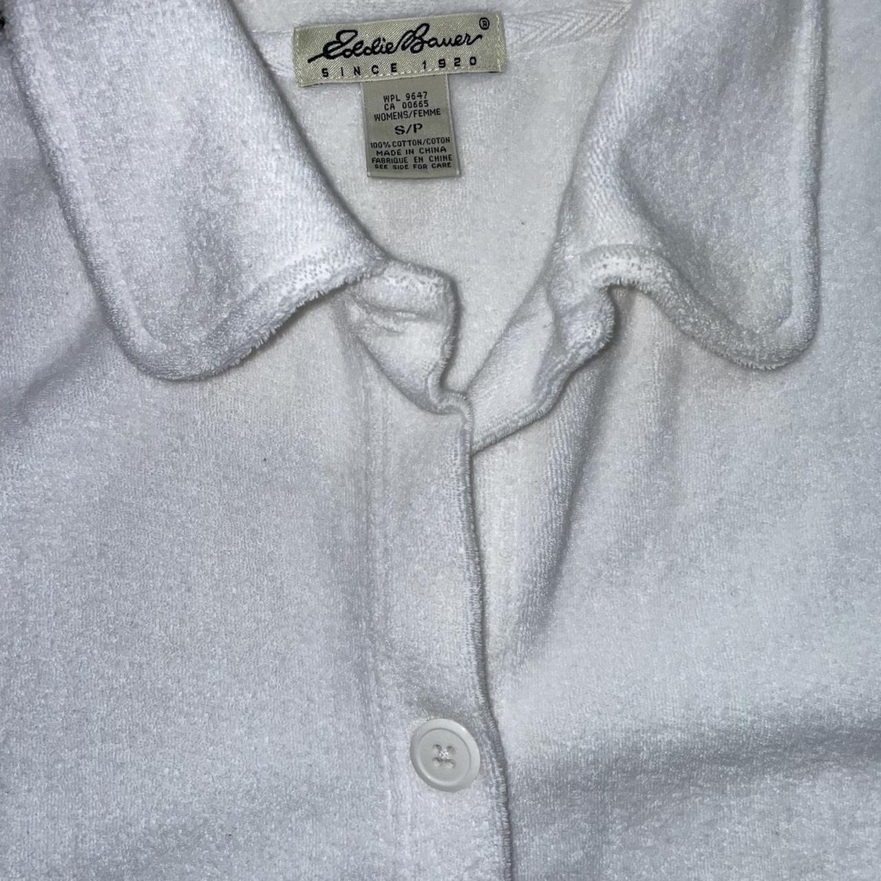 Eddie Bauer Women's White Dress Depop