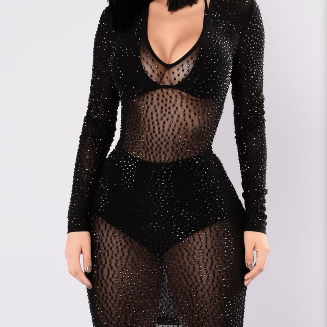 see through outfits fashion nova