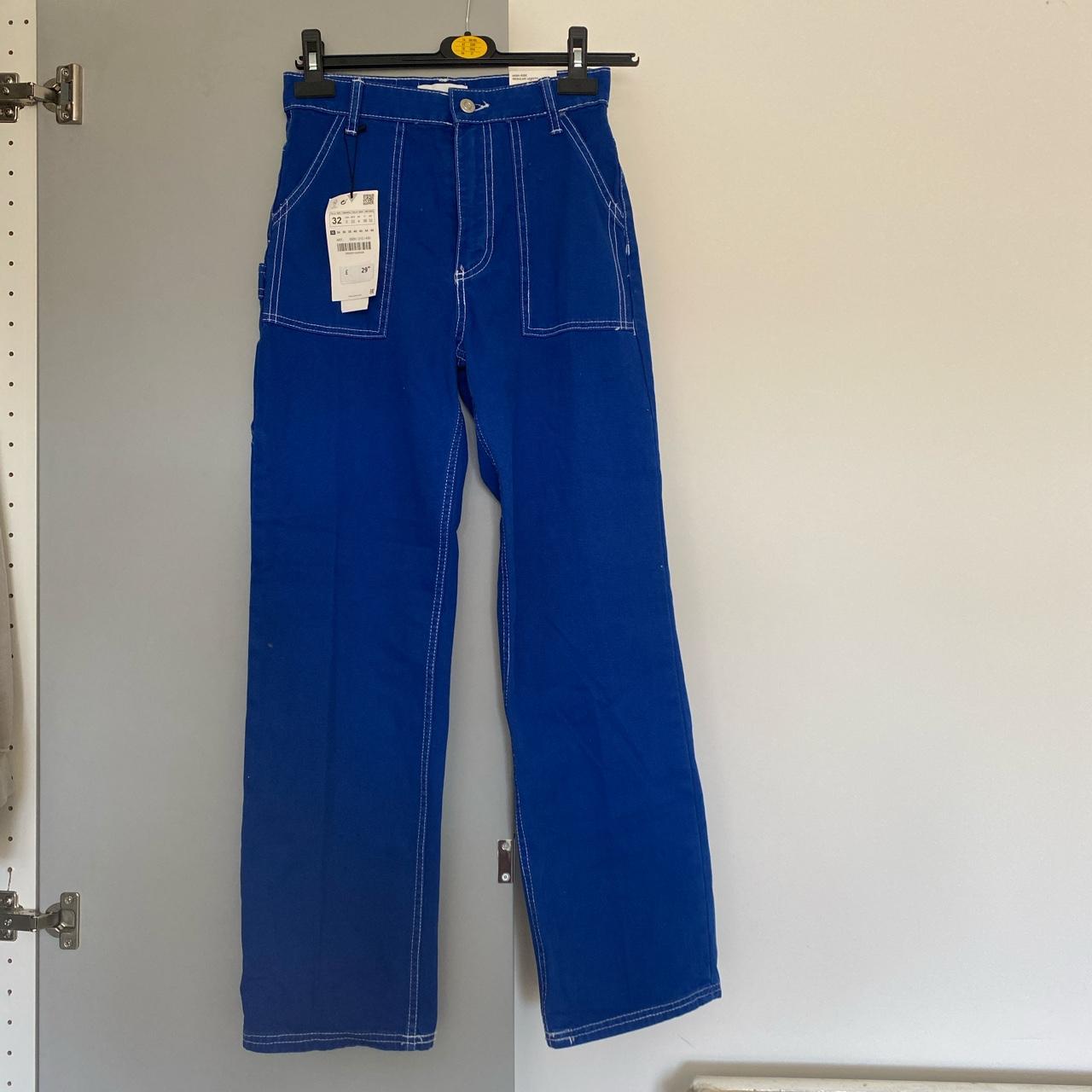 Unique21 Petite tailored pants in cobalt blue | ASOS