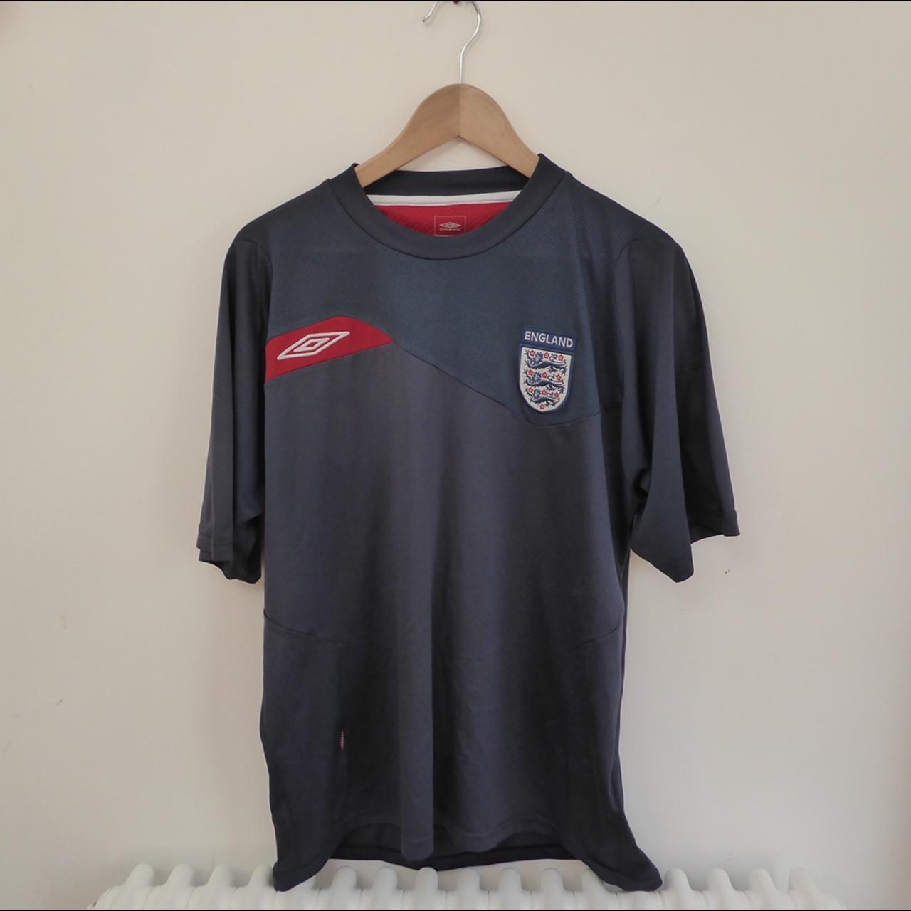 England Umbro Training Shirt In Very Good Used - Depop