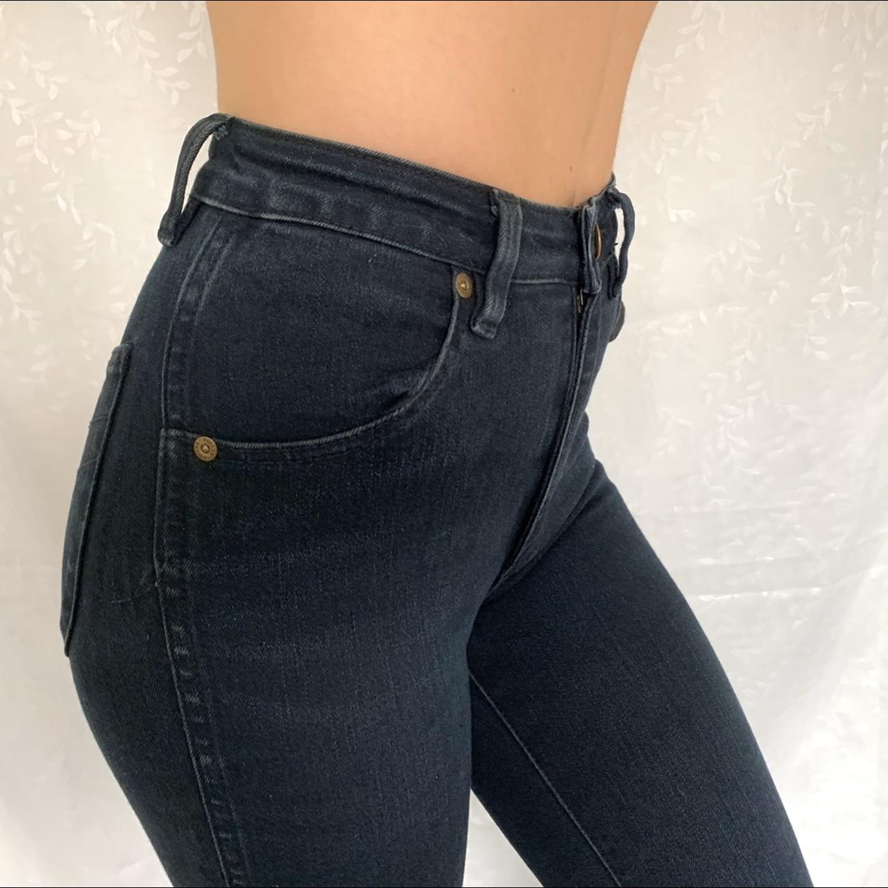 Super skinny black tight high waist Rolla jeans, Fits...