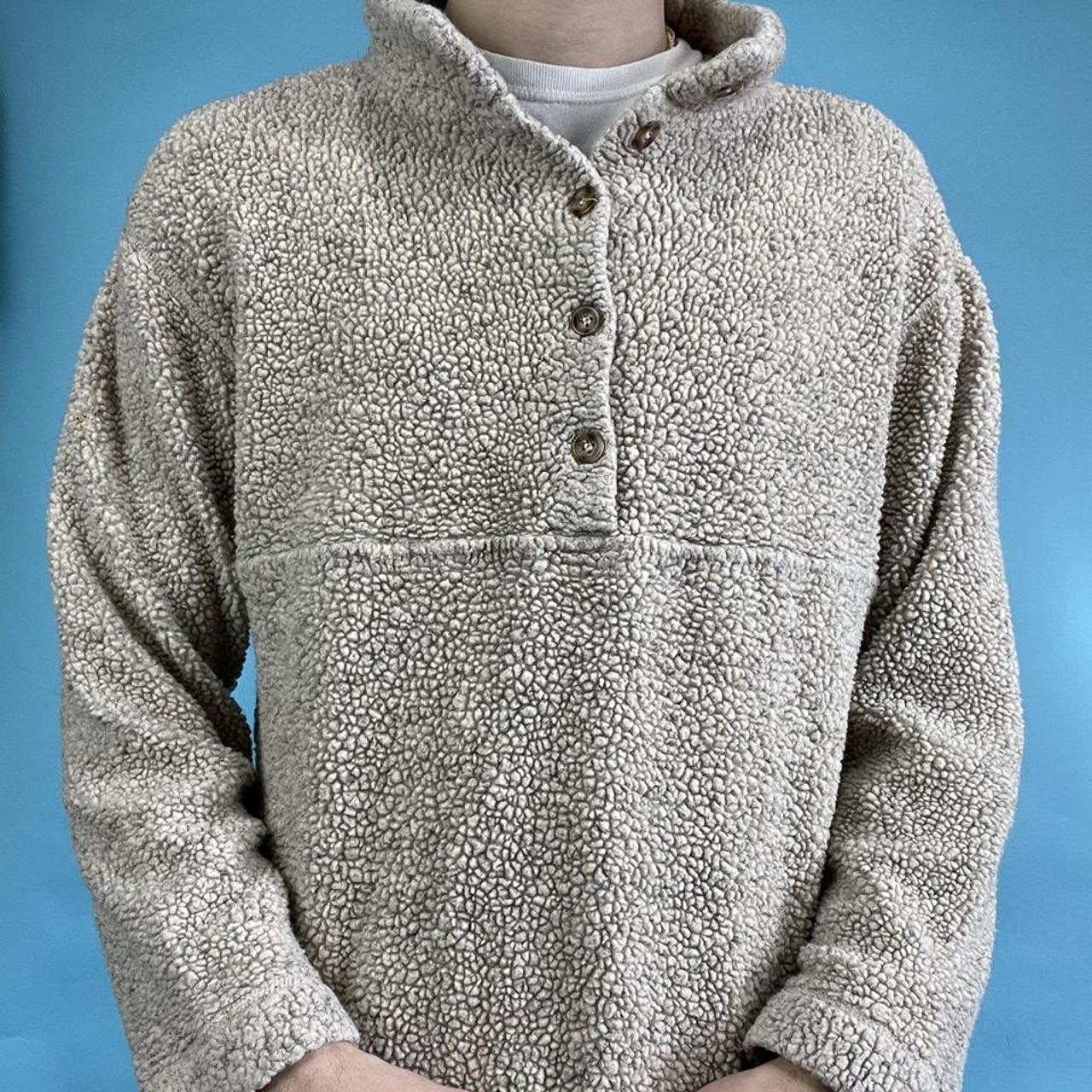 ll bean sherpa pullover