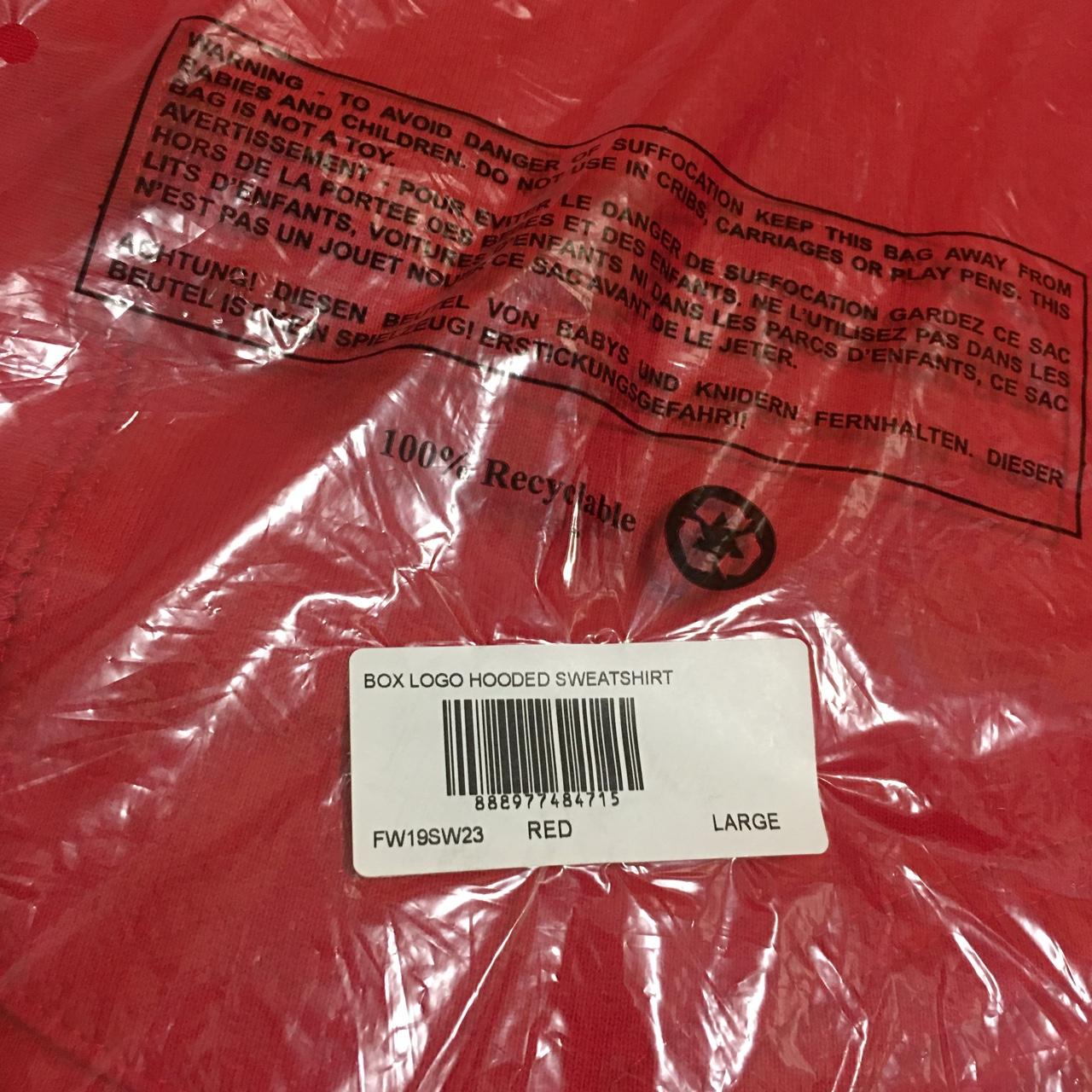 Buy Supreme Bandana Box Logo Hooded Sweatshirt 'Red' - FW19SW23 RED