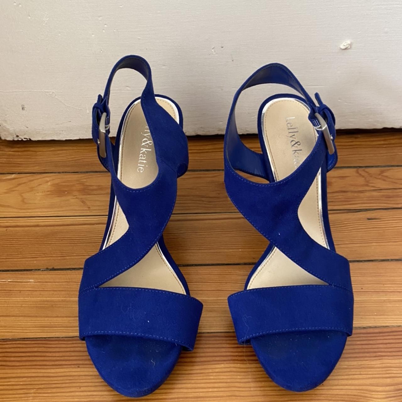 Kelly and best sale katie blue heels