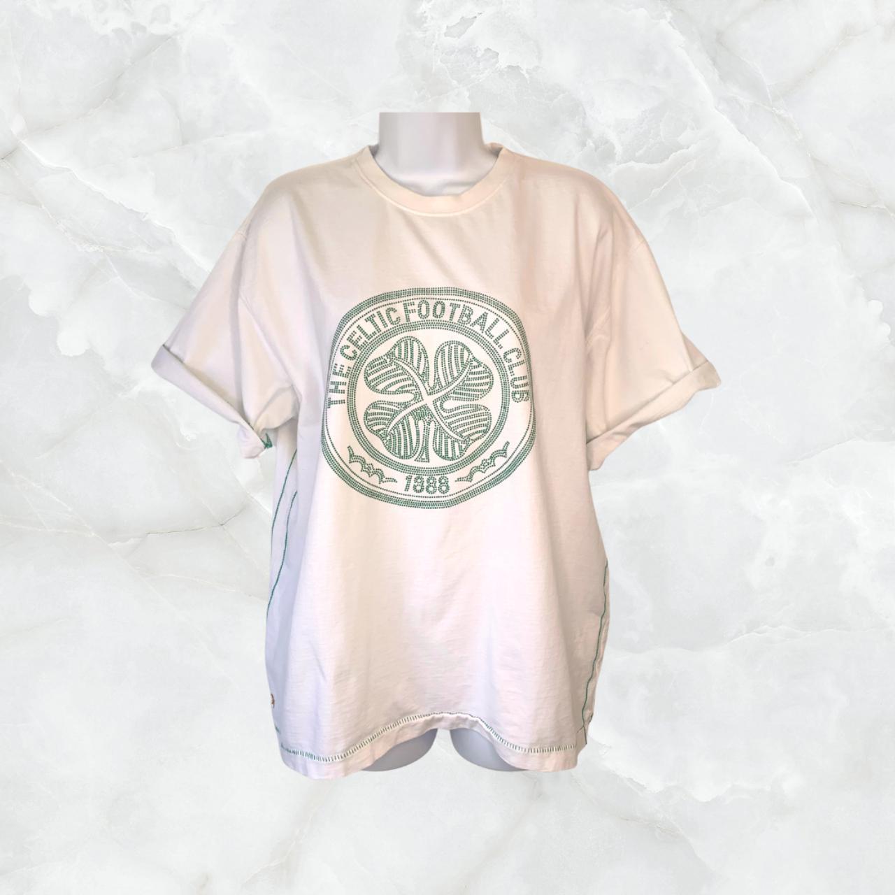 Celtic Football Club 1888 T-shirt Size Large white... - Depop