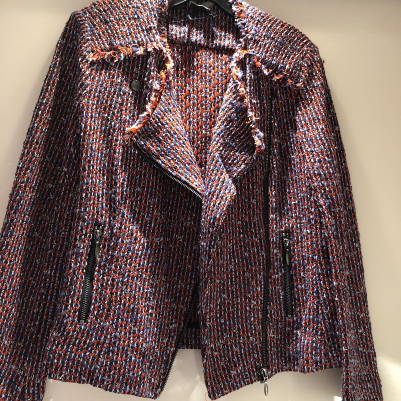 jigsaw boucle tweed jacket