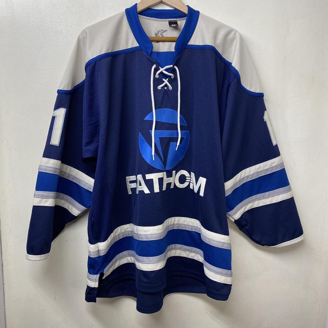 Fathom Hosler 11 Hockey Jersey. K3G Kobe Sports Wear - Depop