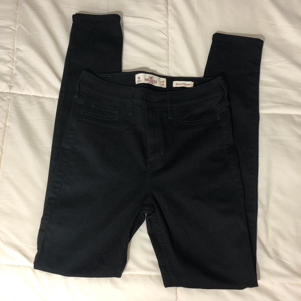 Hollister Co. Women's Black Jeans | Depop