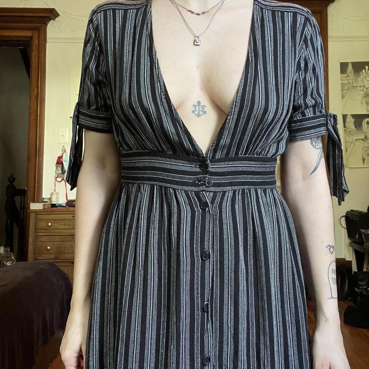 Rokoko Women's Black and White Dress