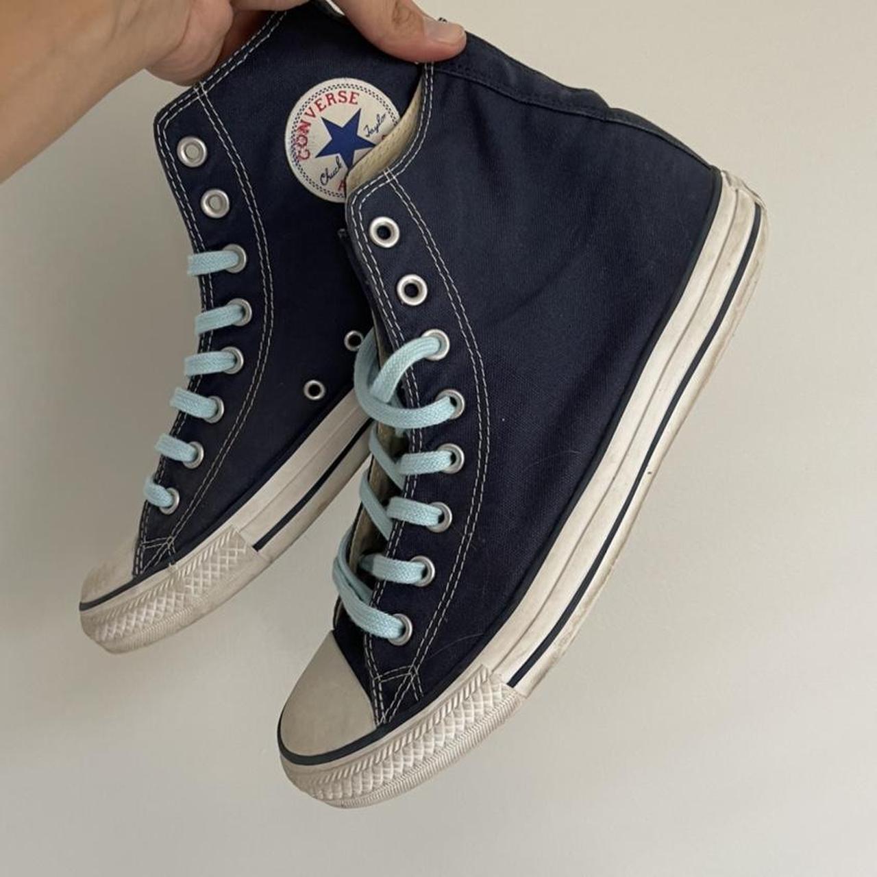 converse blue size 9