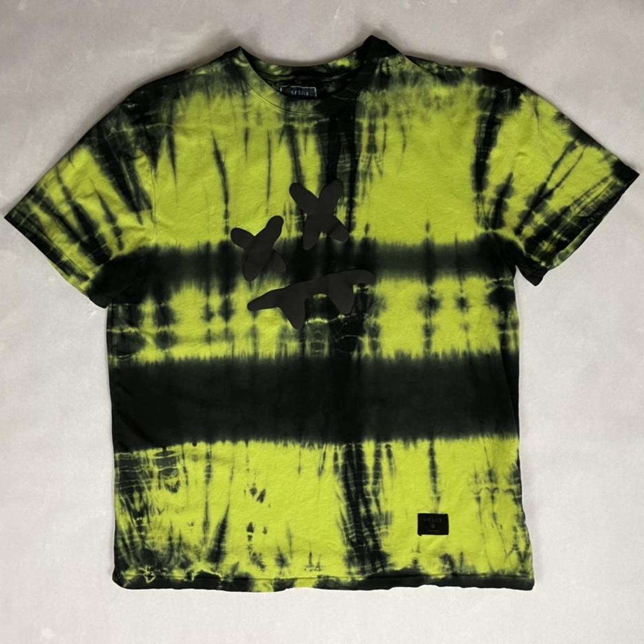 pine green and black shirt