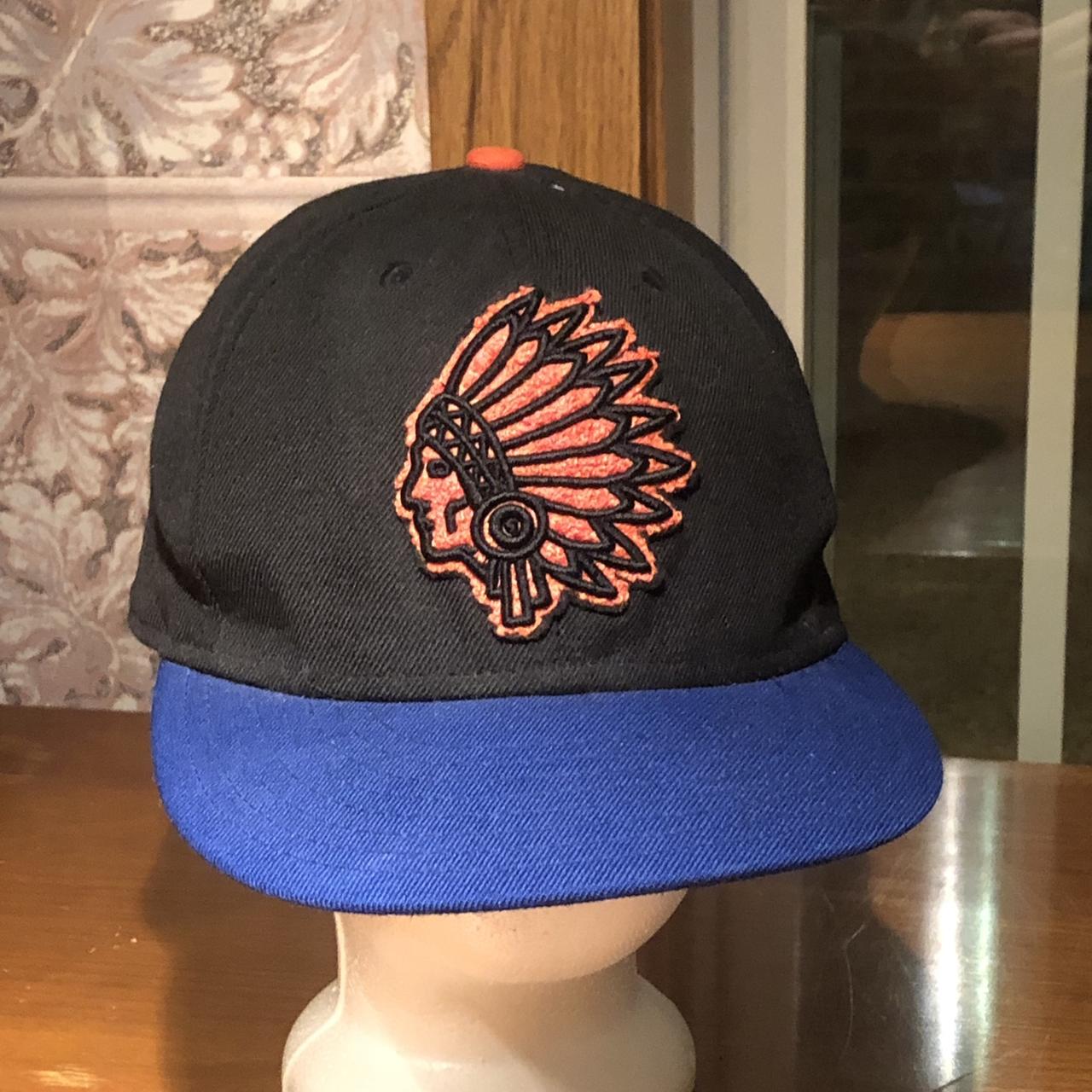 Undefeated Indian Head Fitted cap hat 7 1/2 New Era