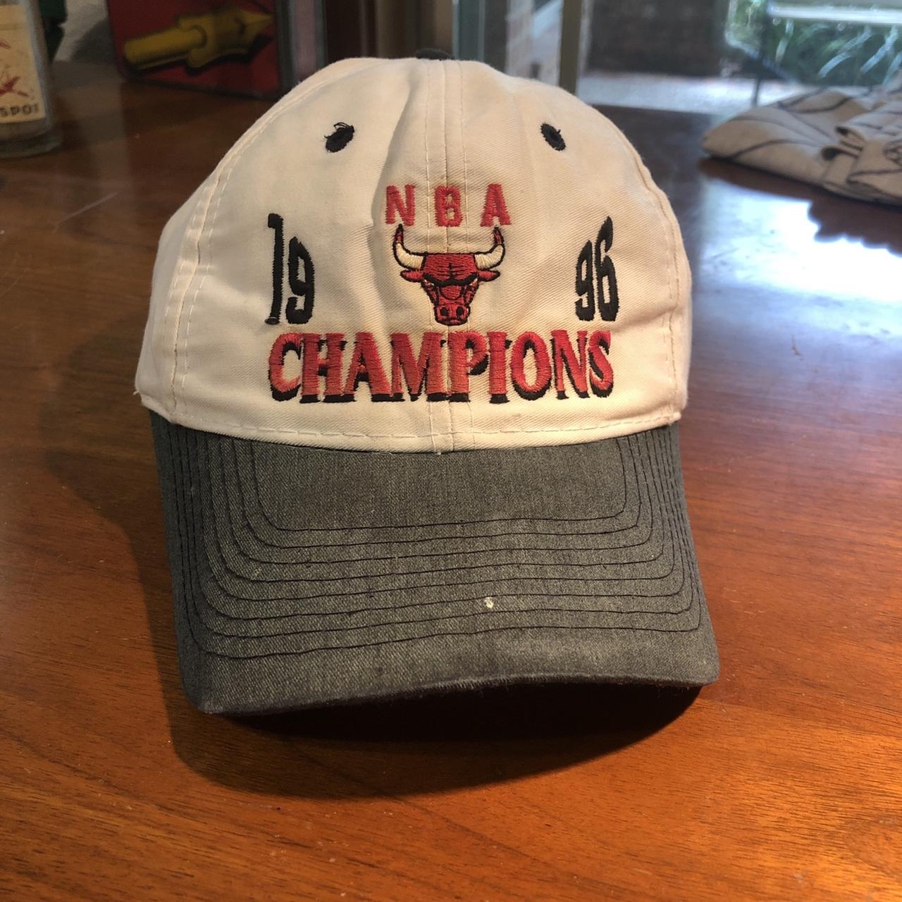 1996 Chicago Bulls NBA Champions Hat