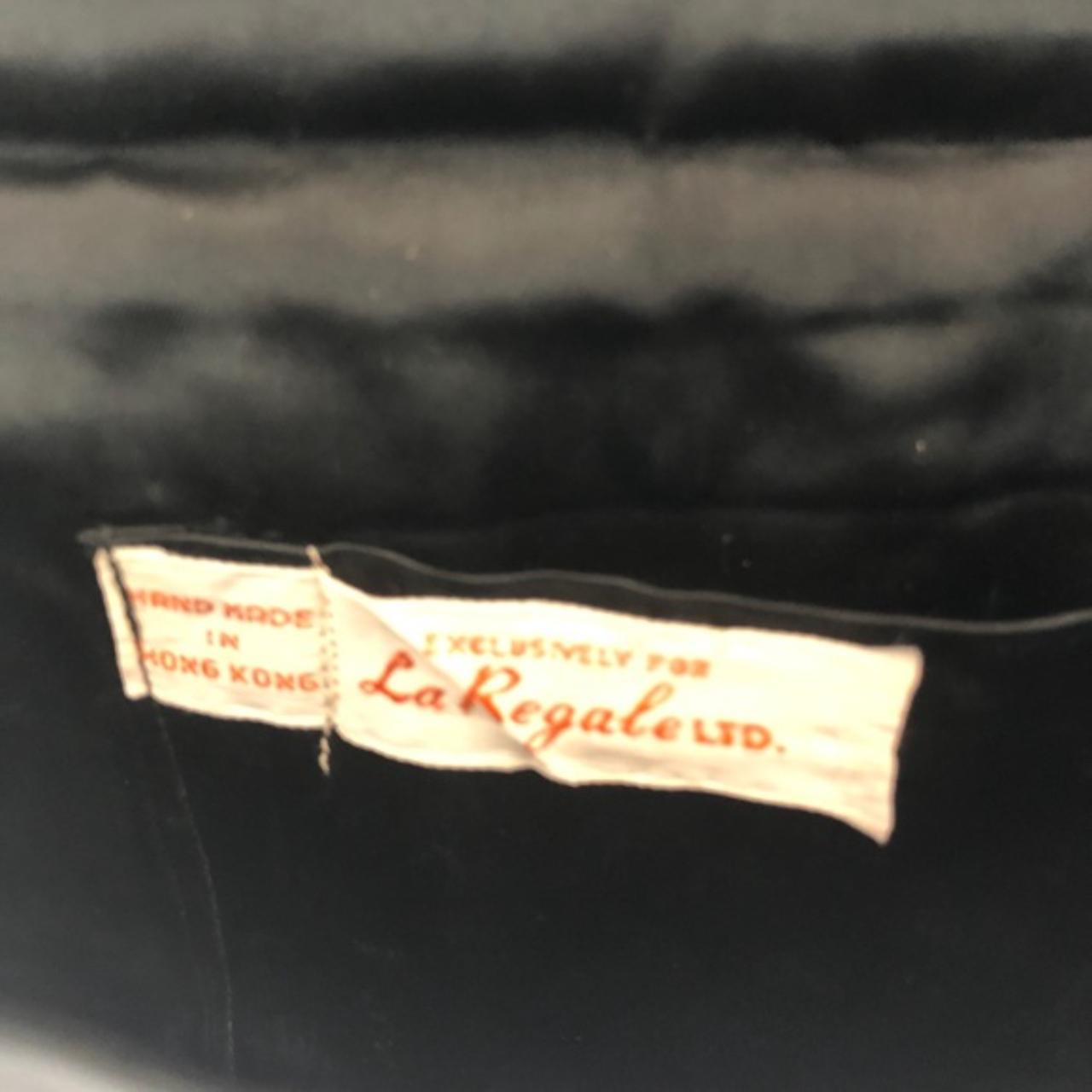 Vintage La Regale Ltd Beaded Black and Gold Evening - Depop