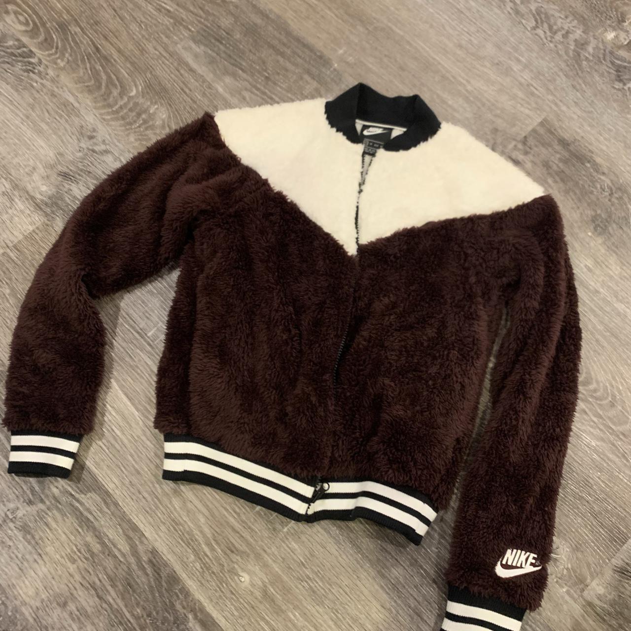 women's sherpa jacket nike