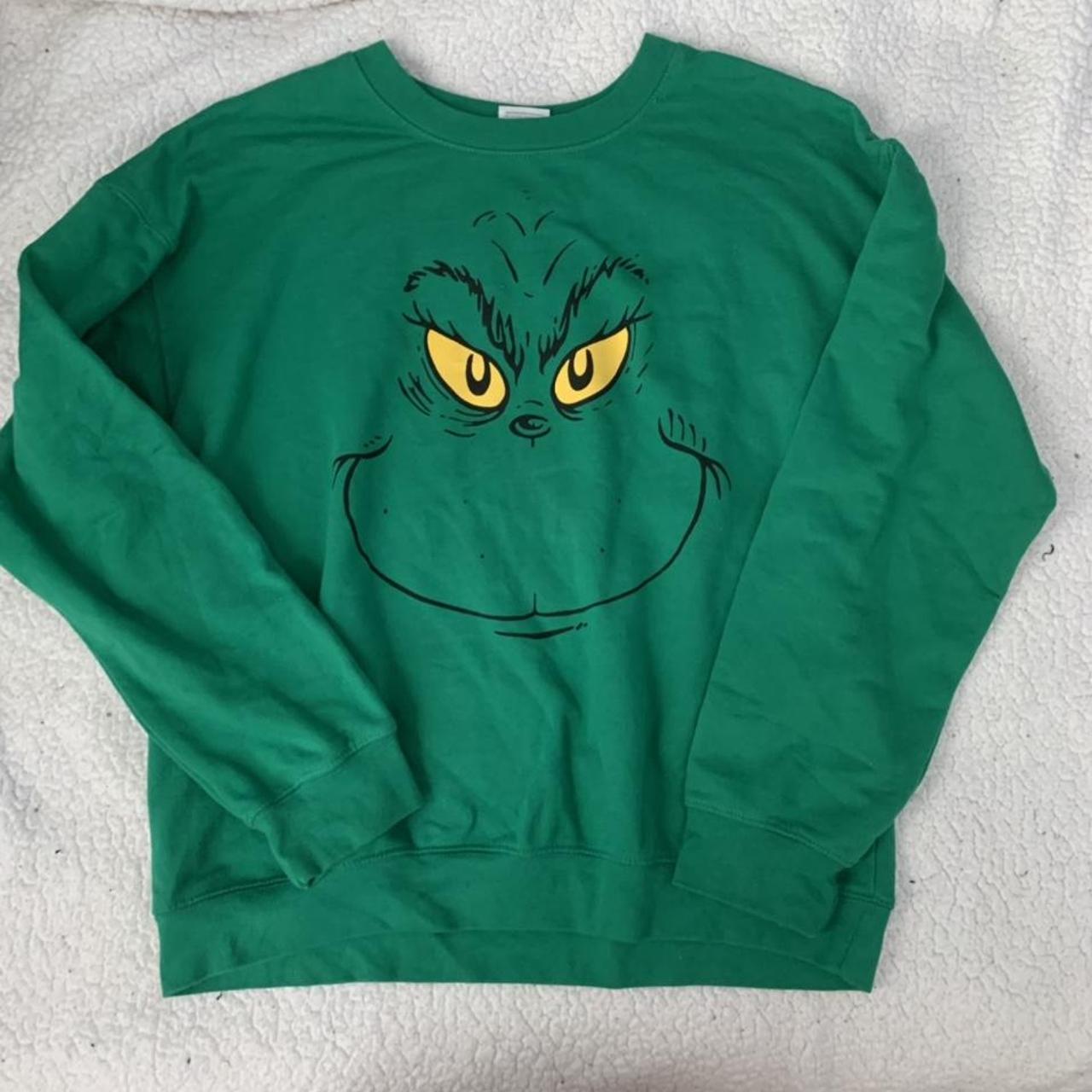 The Grinch Pull Over 🌱 Labeled as XXL message me w... - Depop