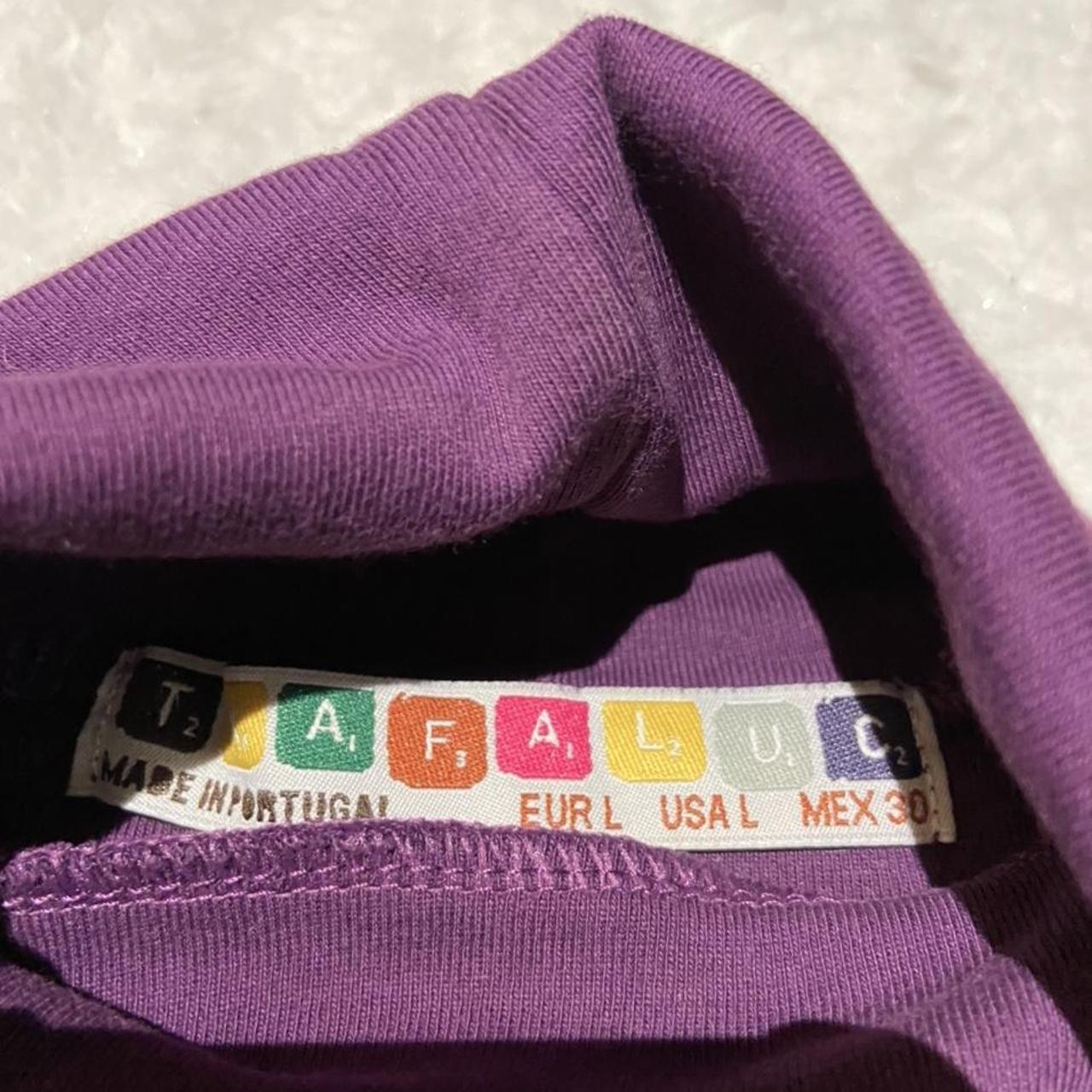 Rick Owens Women's Purple and Burgundy T-shirt (3)