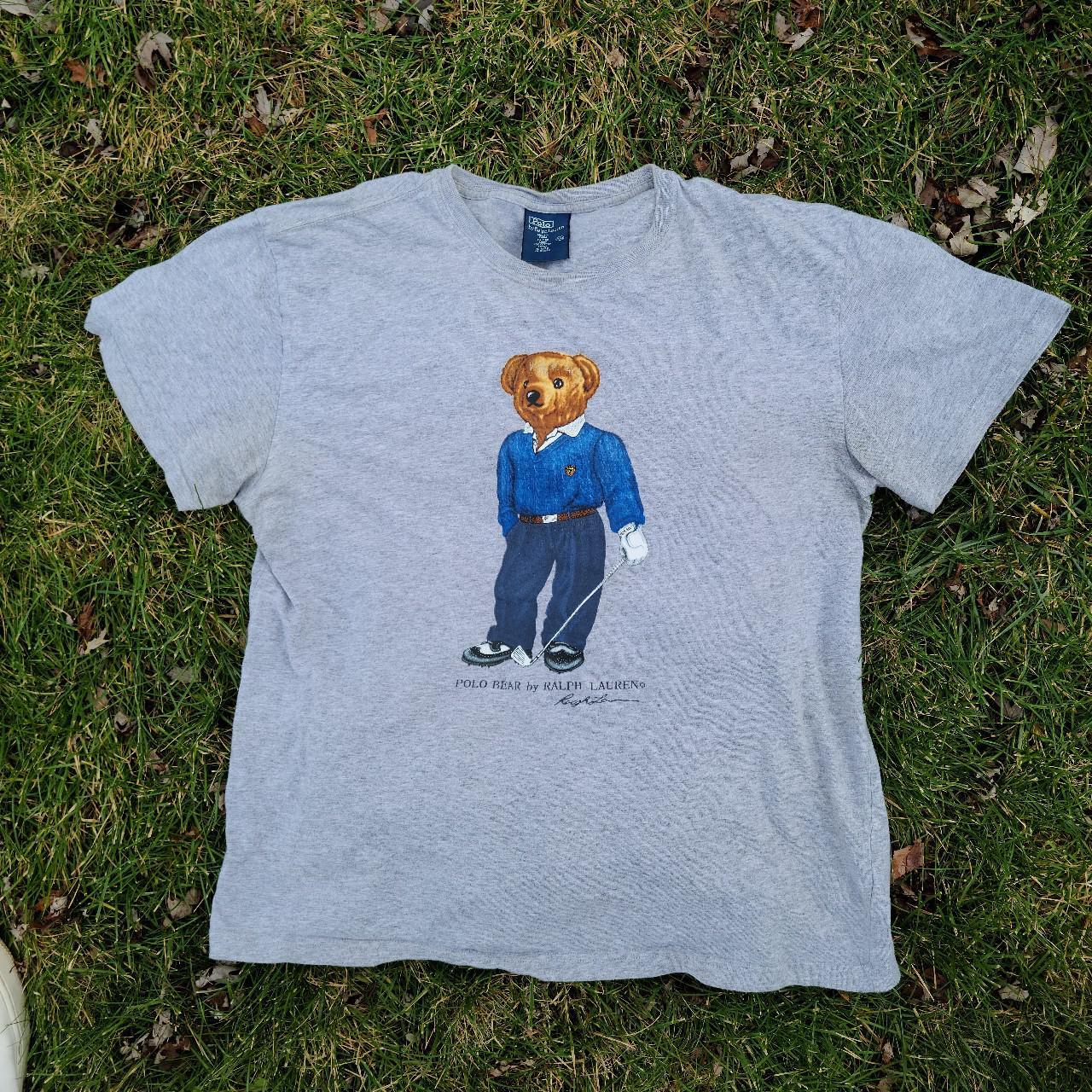 Vintage polo bear t 2025 shirt