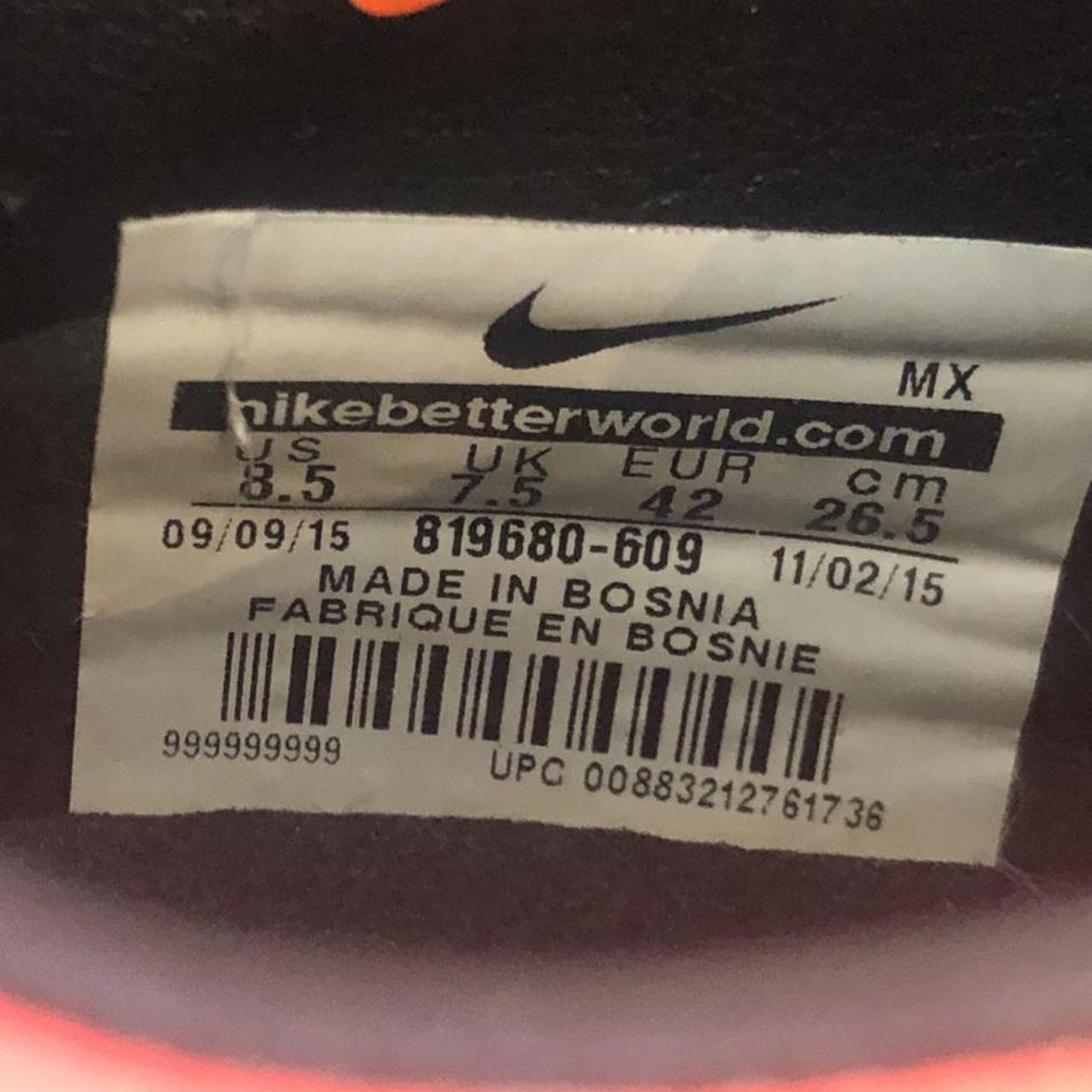 nike tiempo legend vi sizing