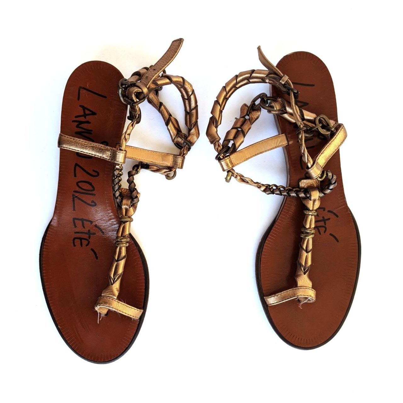 Lanvin Women's Brown Sandals (2)