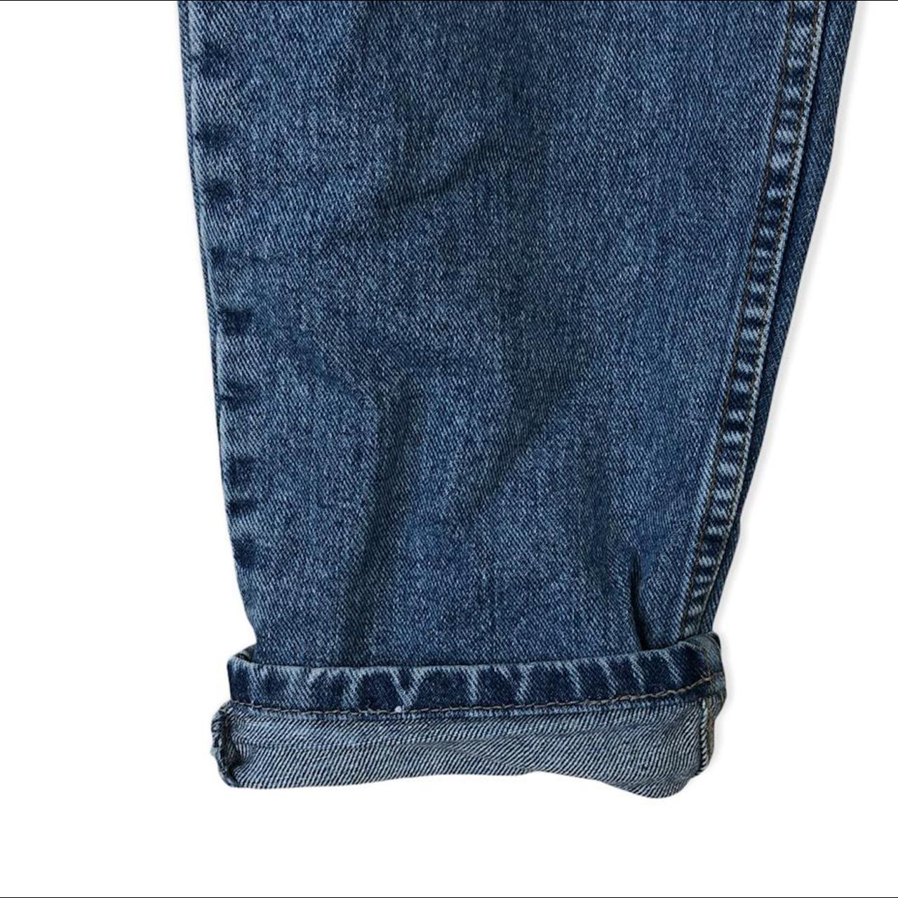 Vintage Classic Cut Mom Jeans Medium wash, high... Depop