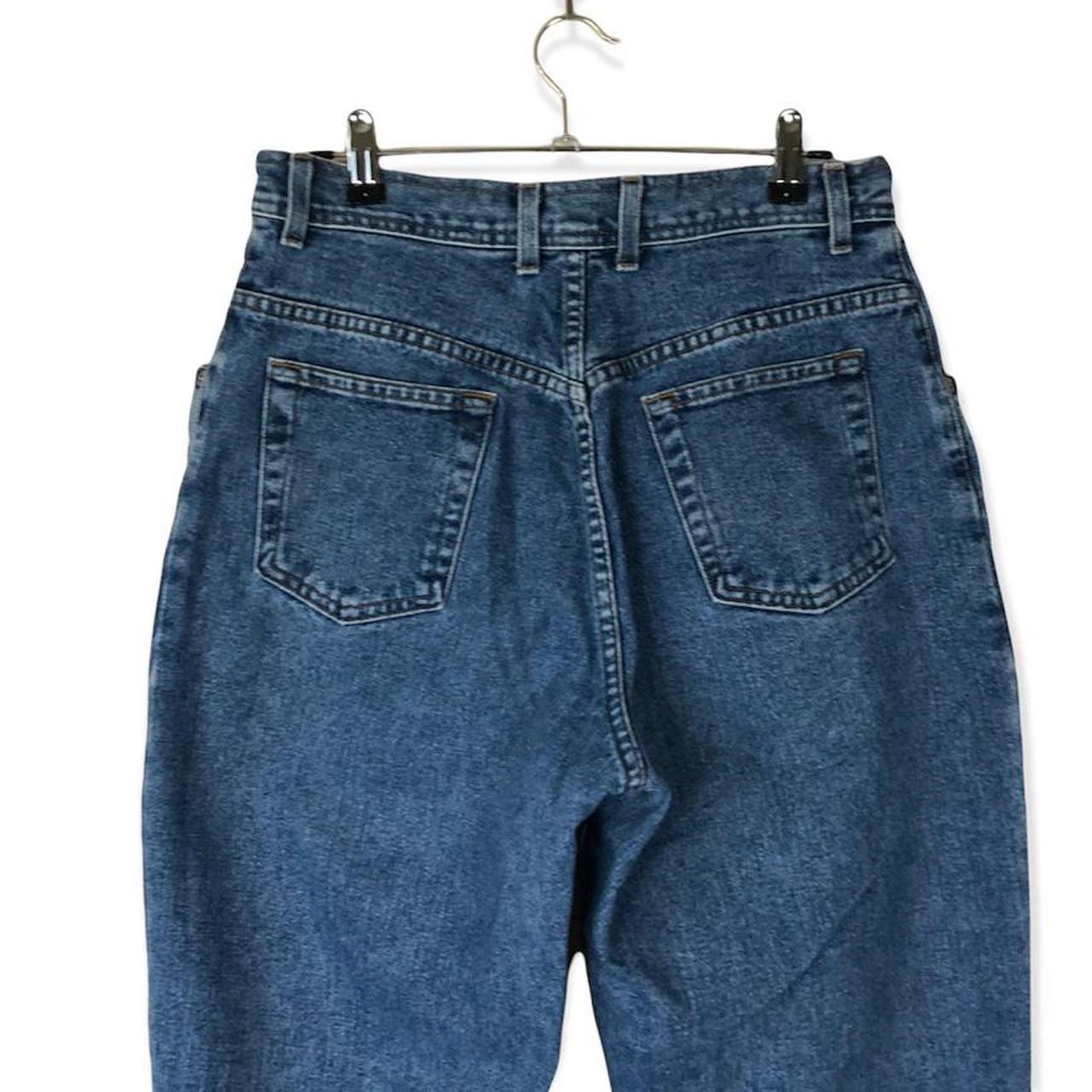 Vintage Classic Cut Mom Jeans Medium wash, high... Depop